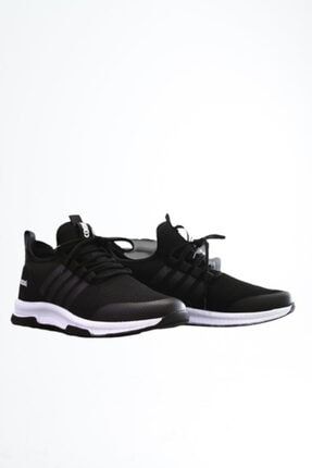 Unisex Siyah Rahat Hafif Spor Sneaker Yürüyüş Ayakkabı cntylt01