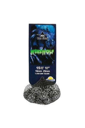 Sunman Kurt Adam Siyah Cam Oyuncak Misket Bilye 16 Adet