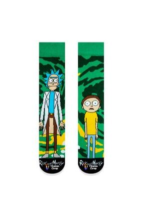 Rick And Morty Renkli Çorap XR75YV