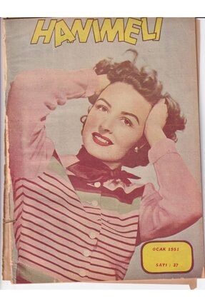 Hanımeli Aylık Kadın Moda Model Ve Sanat Dergisi / Sayı:37 Ocak 1951 - Tavşanlı Ceket Ndr49728 NDR49728