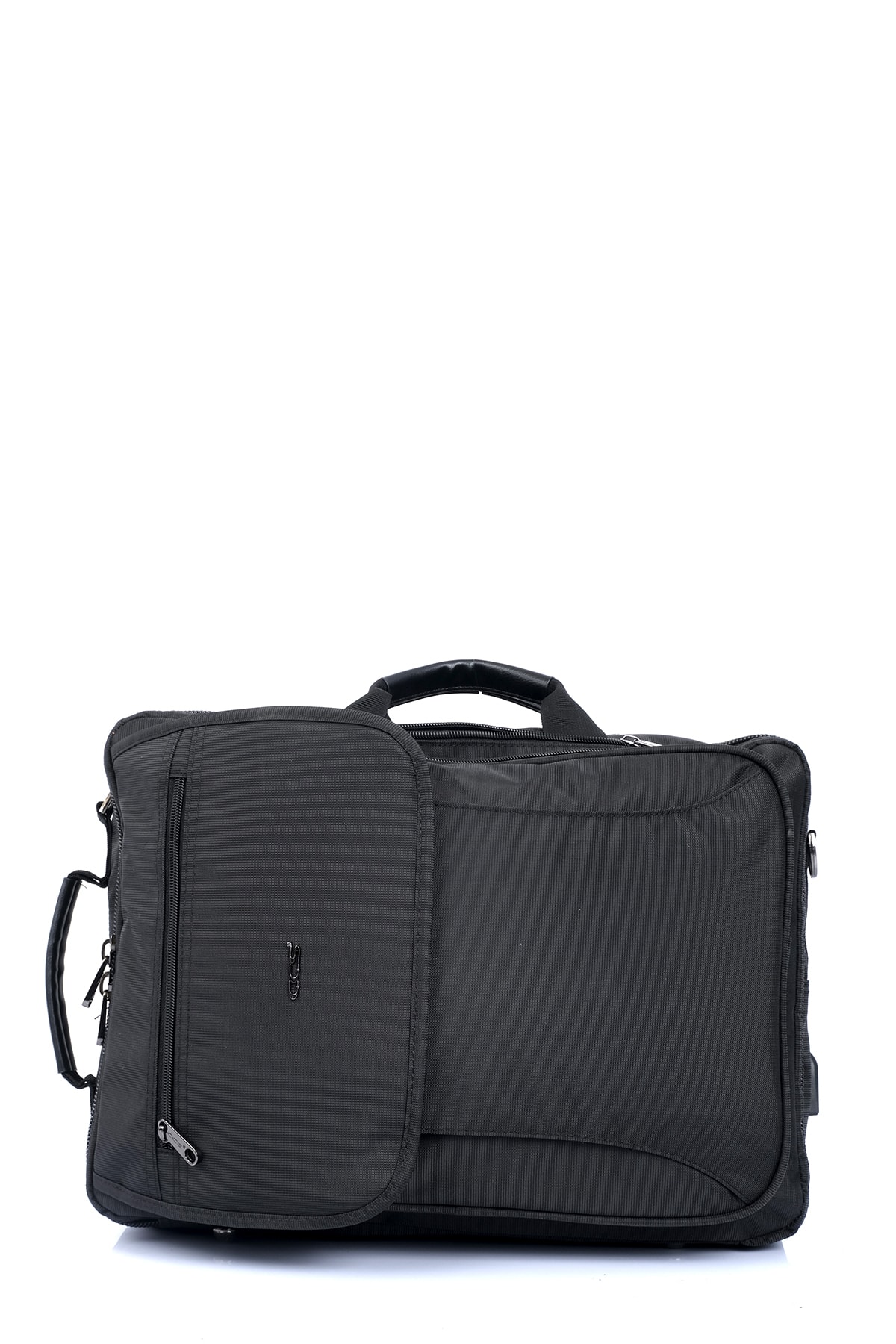 کوله پشتی زنانه مشکی ÇÇS | 7171 اورجینال - تصویر 3