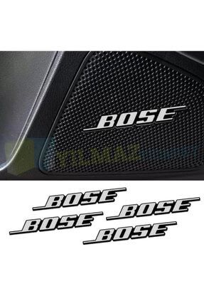 Bose Tırnaklı Metal Hoparlör Logo Arma Amblem 4 Adet Yüksek Kalite 386804174-bosex24