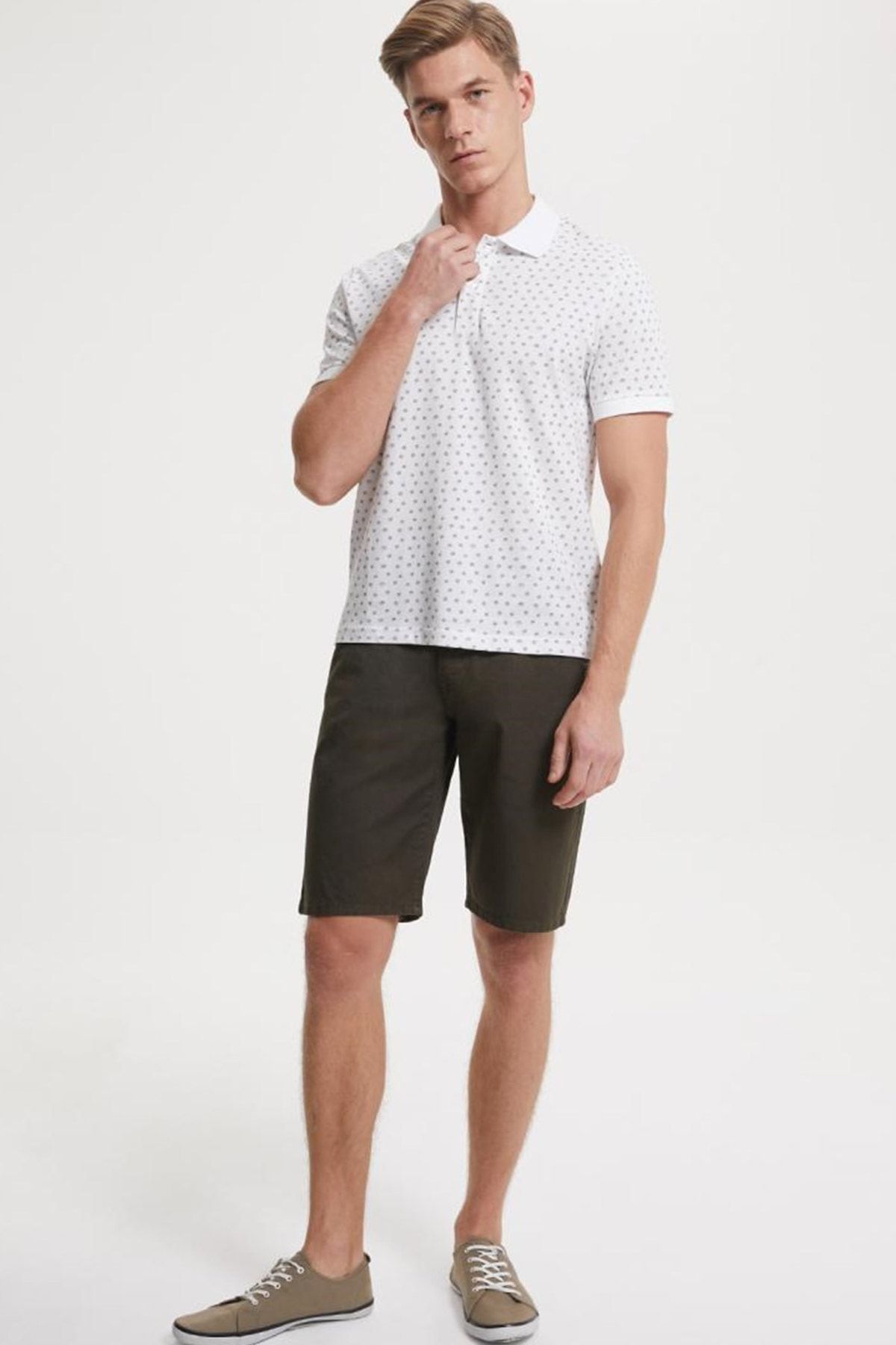 Lee Cooper Pantaloni Scurți Westin Pentru Bărbați Kaki Masculin - 29