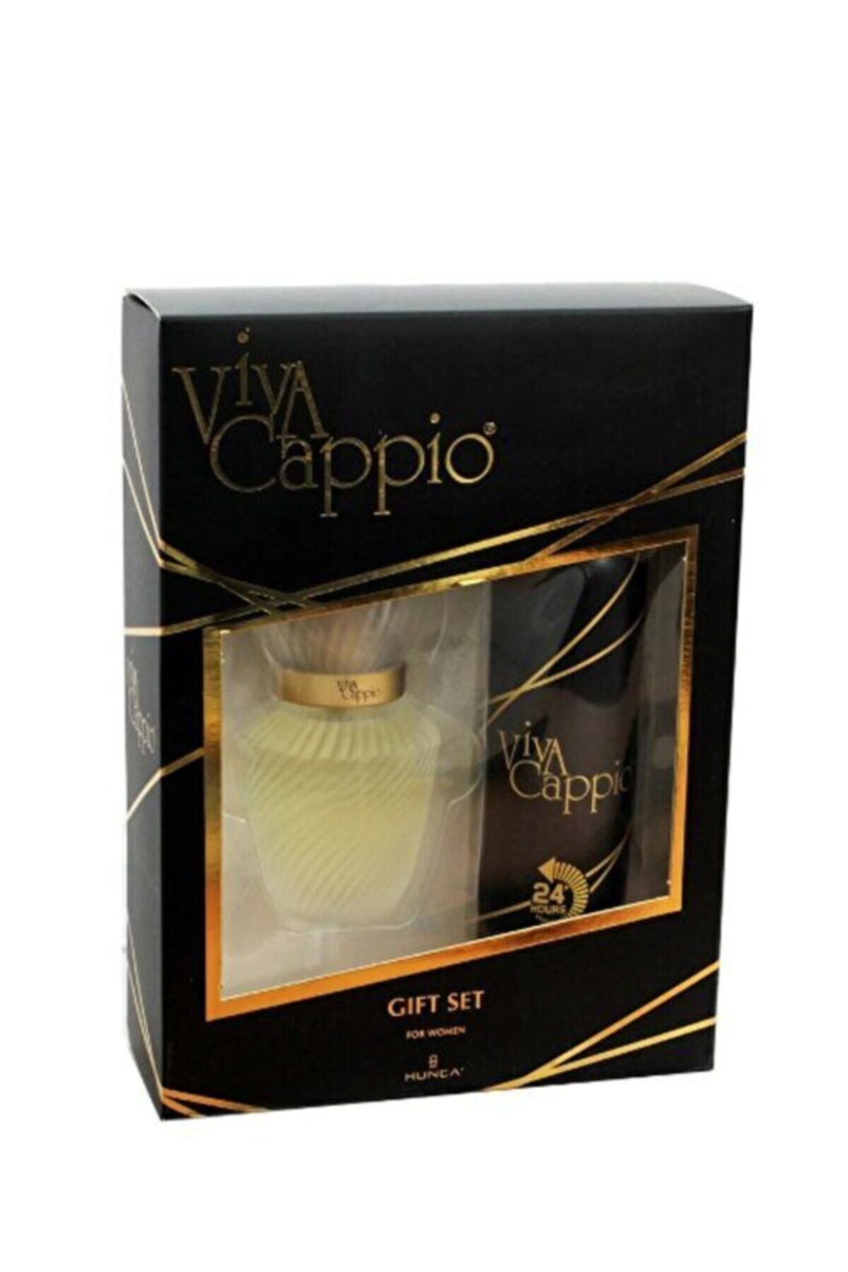 Viva Cappio Edt 60 Ml Kadın Parfüm + Deodorant 150 Ml + Rolon 50 Ml Viva Set3