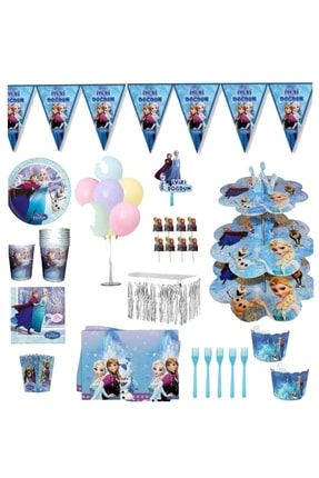 Frozen & Elsa 16 Kişilik Lüks Doğum Günü Parti Seti Izmir Party Store FBGBGBG