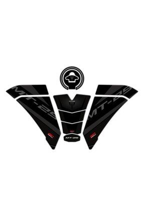 Yamaha Mt-25 2020-2022 Uyumlu Tank Pad Seti Siyah GP19140600101865