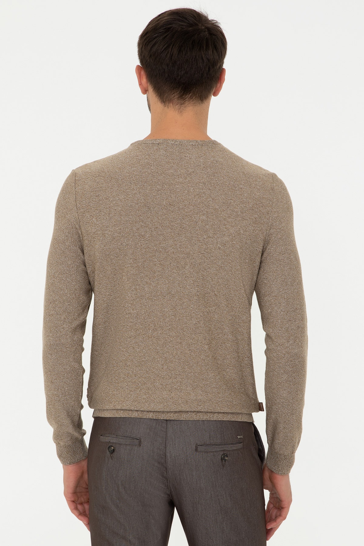 بافت مردانه راسته آستین بلند | پیر کاردین Pierre Cardin G021SZ0TK.000.1292217 - تصویر 4