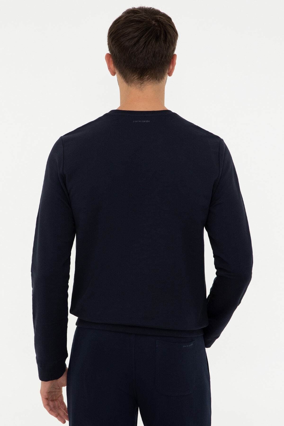 سویشرت مردانه راسته آستین بلند | پیر کاردین Pierre Cardin G021SZ082.000.1288055 - تصویر 4