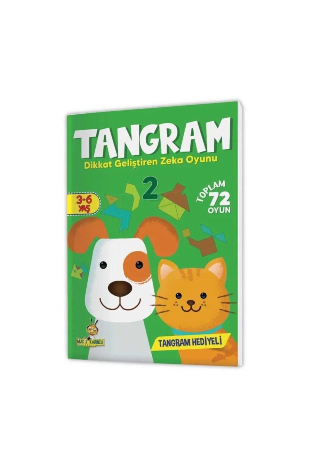 yükselen zeka-3-6 Years Old Inventor Ant Tangram Attention Development Set 6