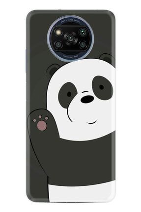 Xiaomi Poco X3 Pro Kılıf Silikon Desen Exclusive Hello Panda 1709 x3proxozel8