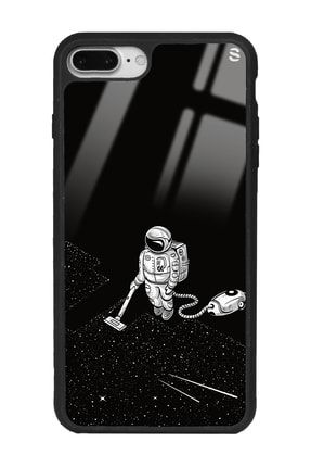 Iphone 7 Plus - 8 Plus Astronot Tatiana Tasarımlı Glossy Telefon Kılıfı iphone7plusgls3026