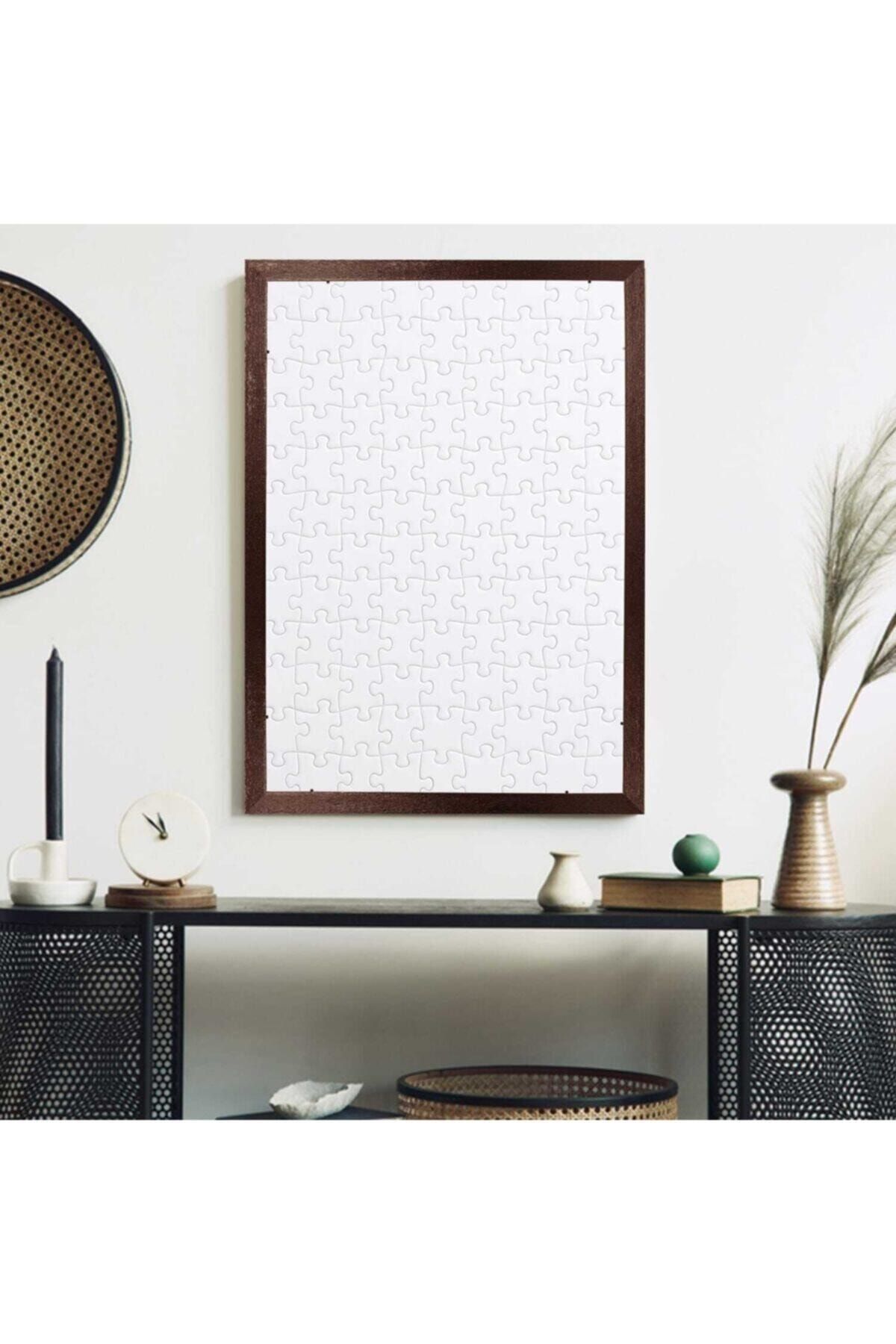 قاب پازل سار 500 قطعه‌ای – ابعاد 48x34 سانتیمتر، رنگ قهوه‌ای SAR PUZZLE ÇERÇEVESİ