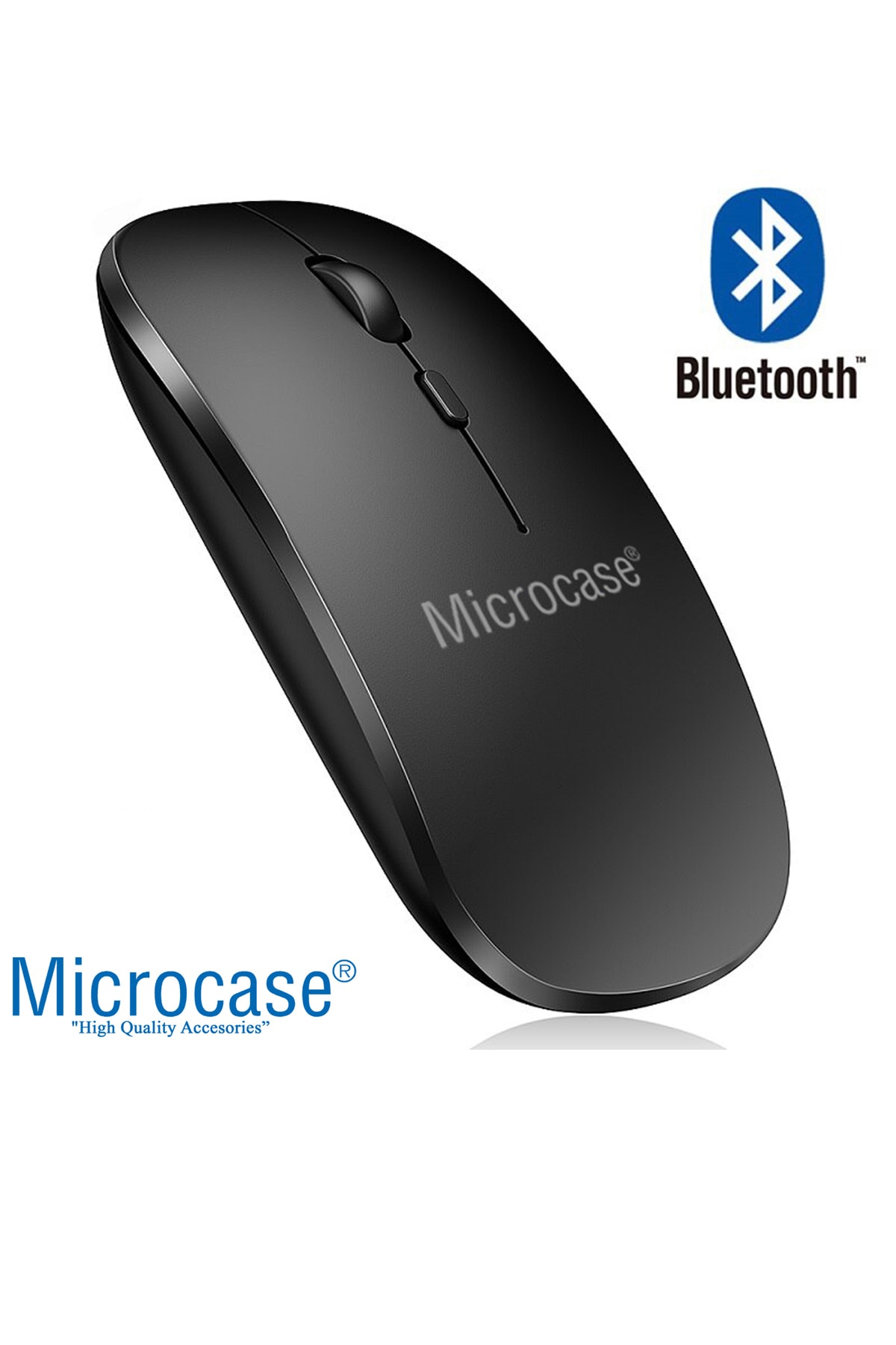 800-1200-1600 Dpı Bluetooth Kablosuz Mouse - Al2722 Siyah 8