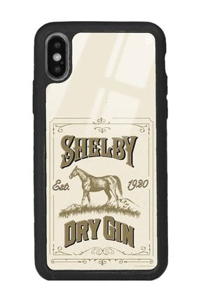 Iphone Xs Max Peaky Blinders Shelby Dry Gin Tasarımlı Glossy Telefon Kılıfı iphonexsmaxgls3075