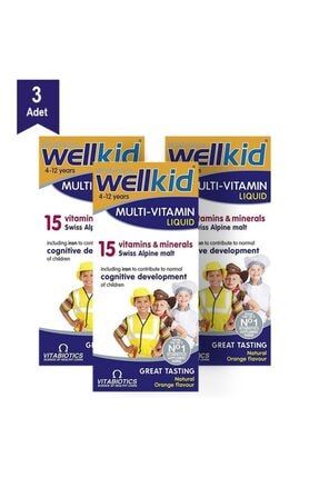Wellkid Immune Liquid 150ml | 3 Adet VTB4855X3