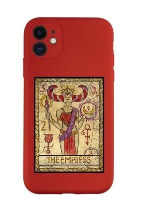 Iphone 11 Uyumlu The Empress Desenli Kamera Korumalı Lansman Kılıf Premium Silikonlu MCIP11KKLANS689