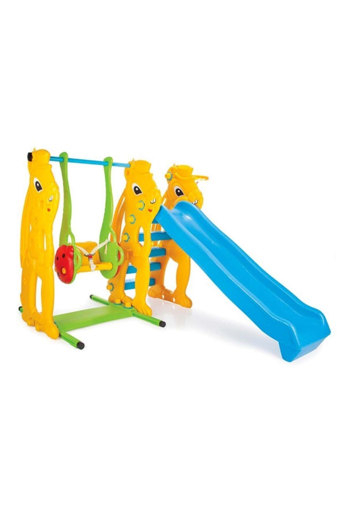 PİLSAN Pilsan 06-140 Sincap Kaydırak ve Salıncak Set Park Oyuncak