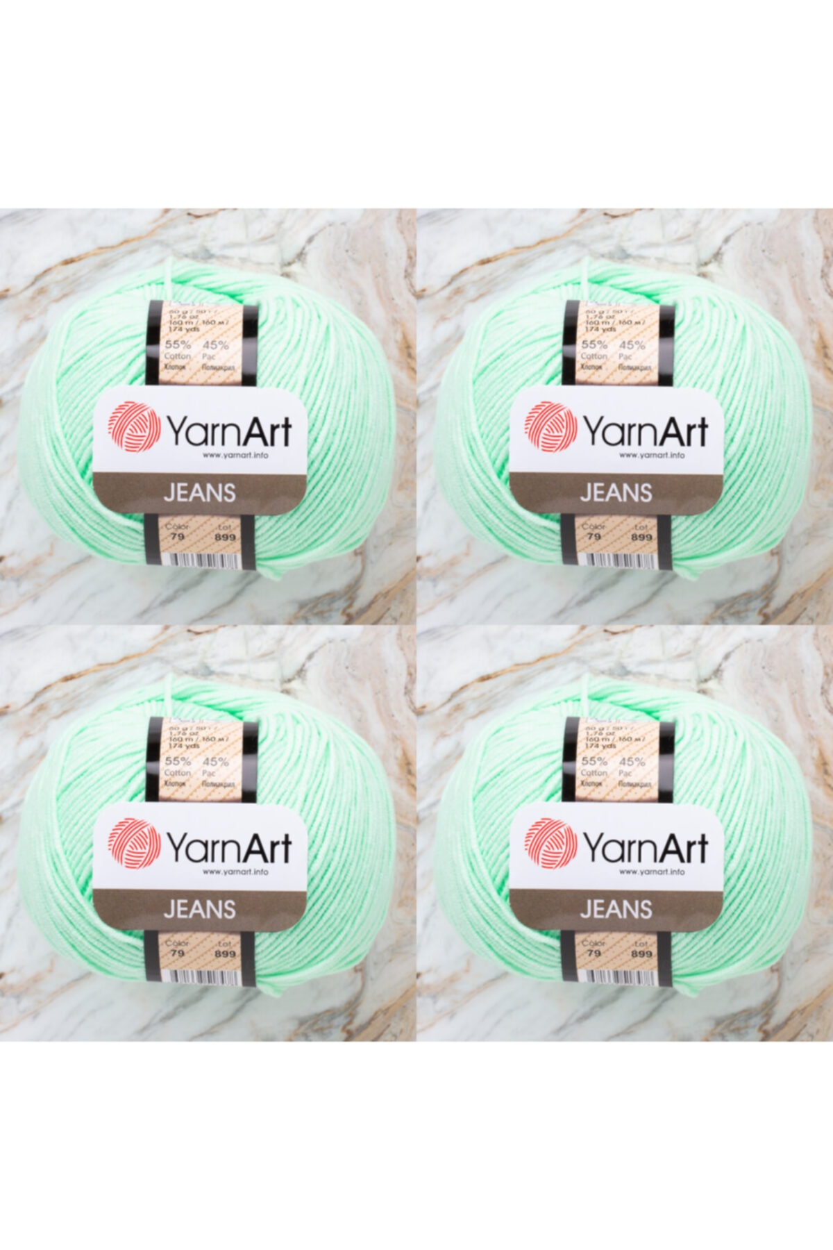 Jeans 79 4-Pack Amigurimi Baby Rope