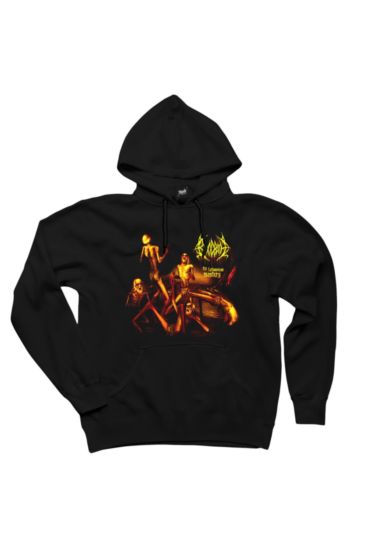 Z zepplin Bloodbath The Fathonhess Mastery Black Hooded Sweatshirt