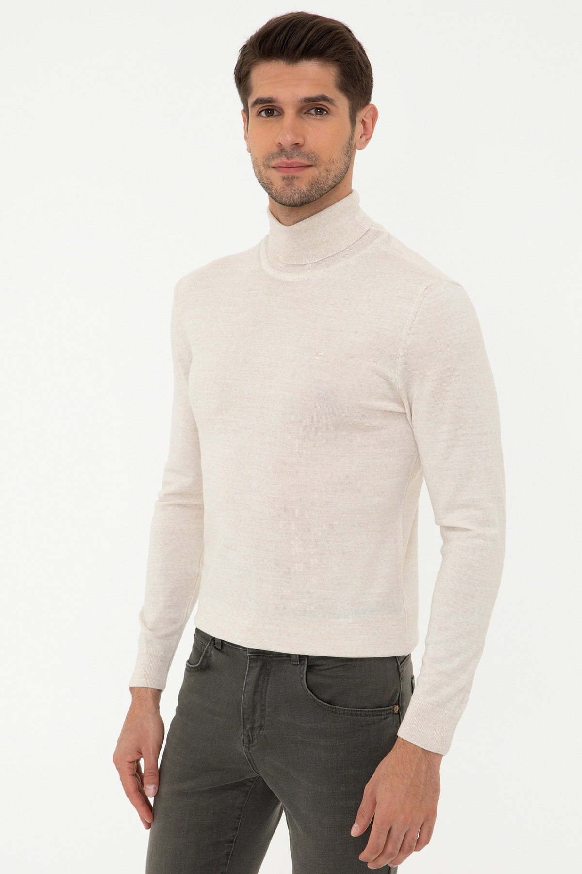 پلیور مردانه راسته آستین بلند | پیر کاردین Pierre Cardin G021SZ0TK.000.1256282 - تصویر 3