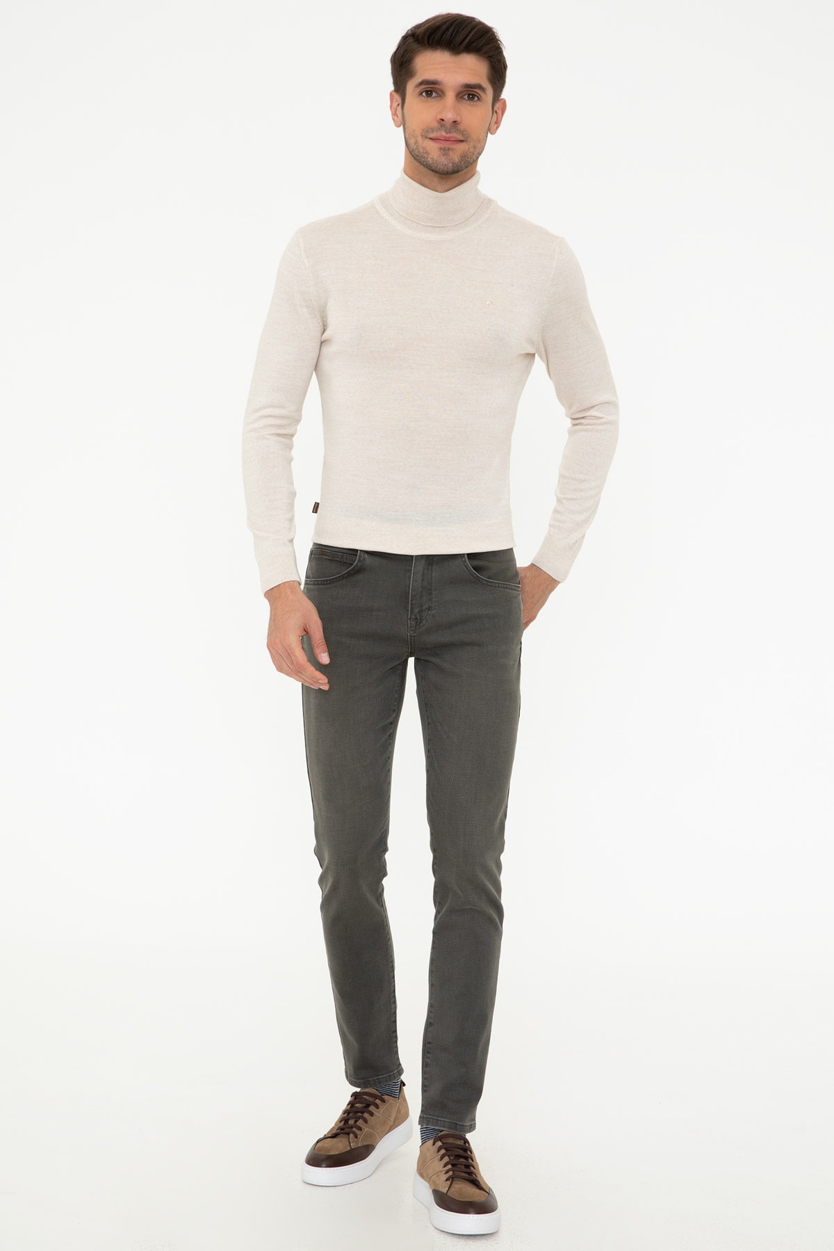 پلیور مردانه راسته آستین بلند | پیر کاردین Pierre Cardin G021SZ0TK.000.1256282 - تصویر 5