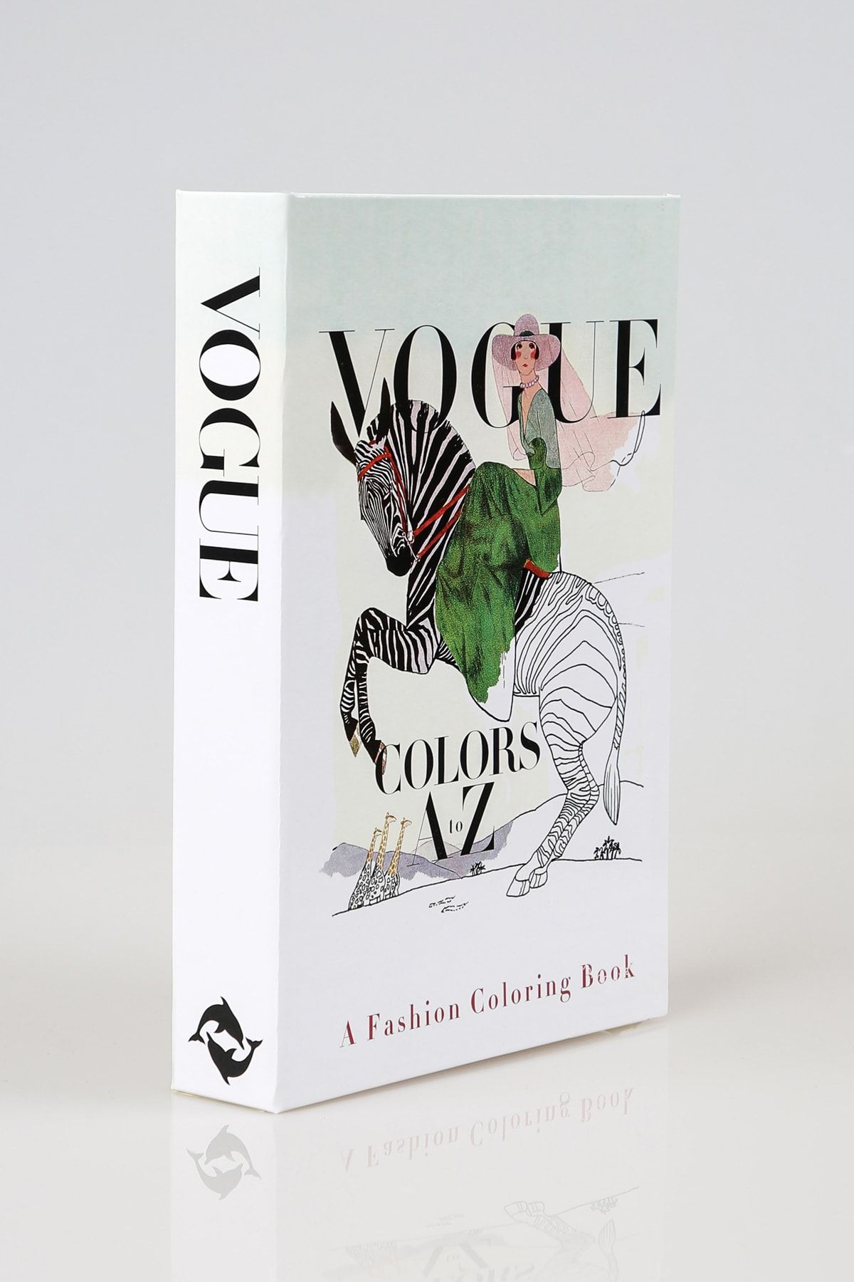 irayhomedecor-White Vogue Horse Decorative Book Box 1