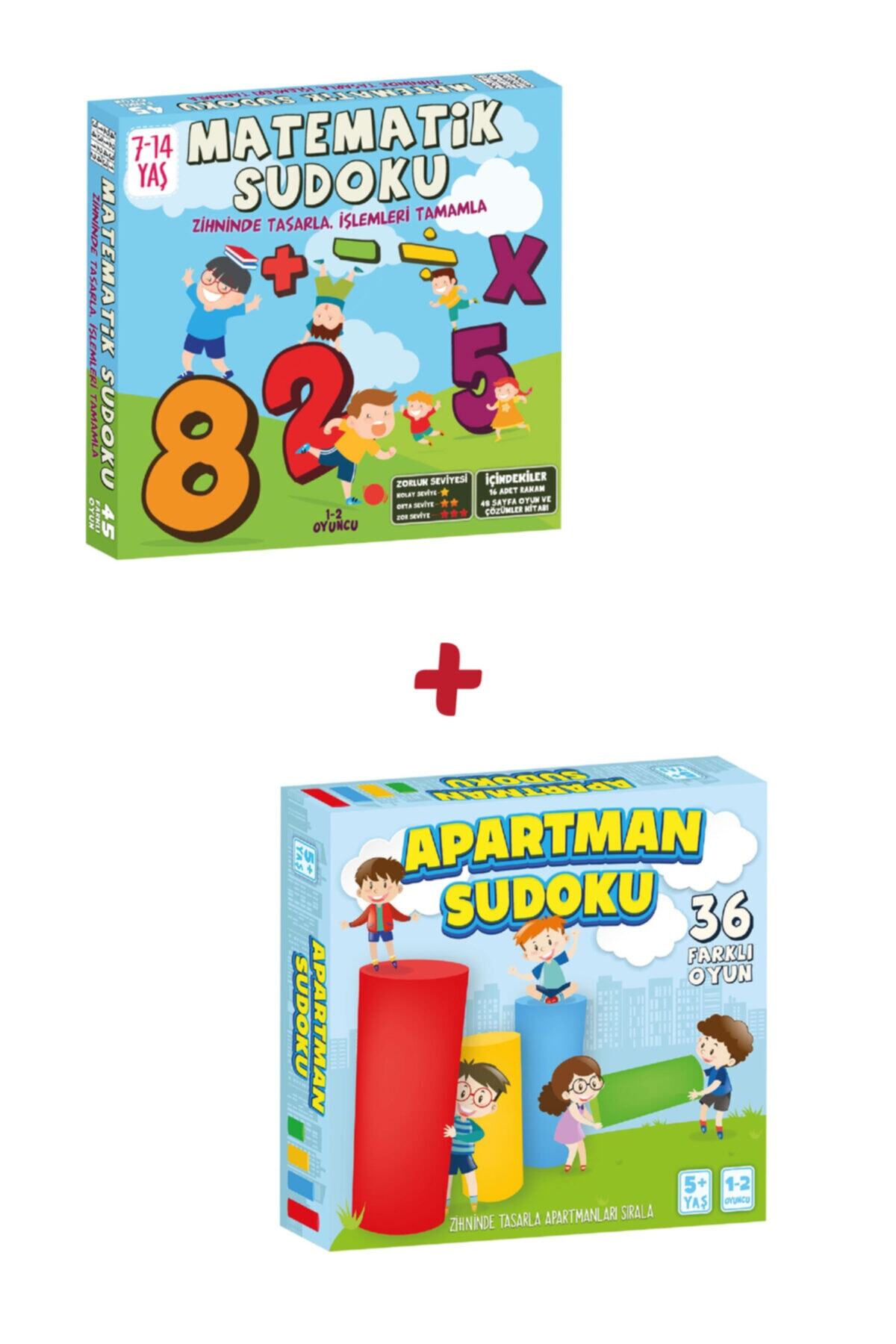 Tes Yayıncılık-Math Sudoku / Apartment Sudoku Set of 2 1