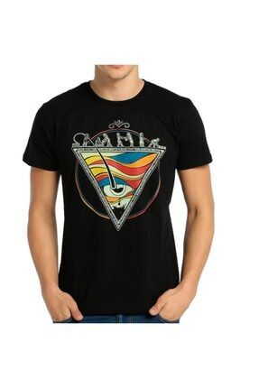 - Piramit Siyah Erkek T-shirt Tişört B111-505s