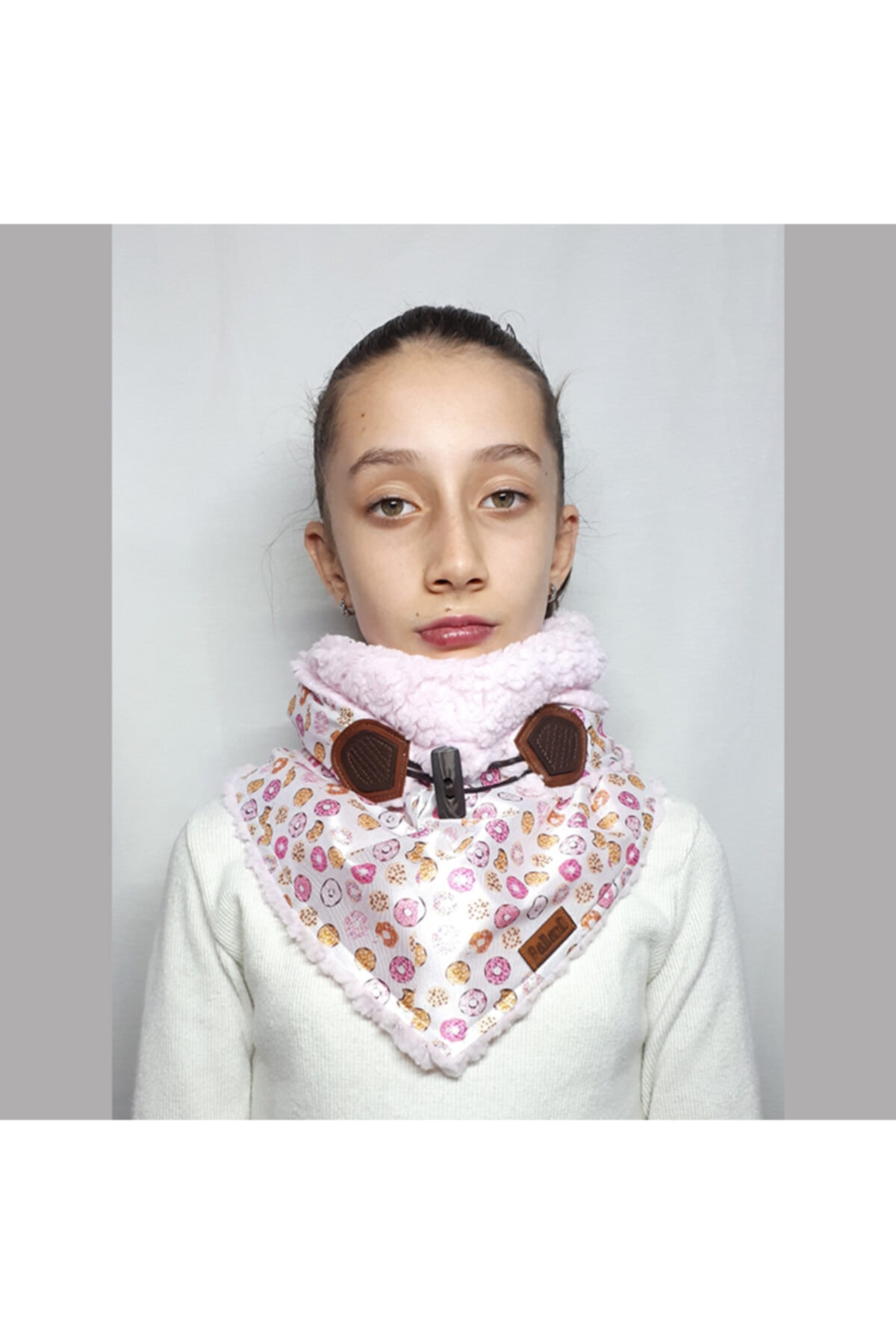 گالاند اسکارف ورزشی گرم حرارتی نرم مثلث مفید زنانه مردانه بچه گانه مخمل خواب دار دیجیتال چاپ شده بند ناف