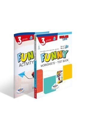 3. Sınıf Ingilizce Funny Worksheets & Test Book + Activity Book PAPİRUS103