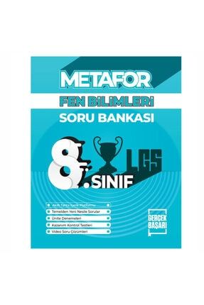Metafor Yayınları 8. Sınıf Fen Bilimleri Soru Bankası P-188096