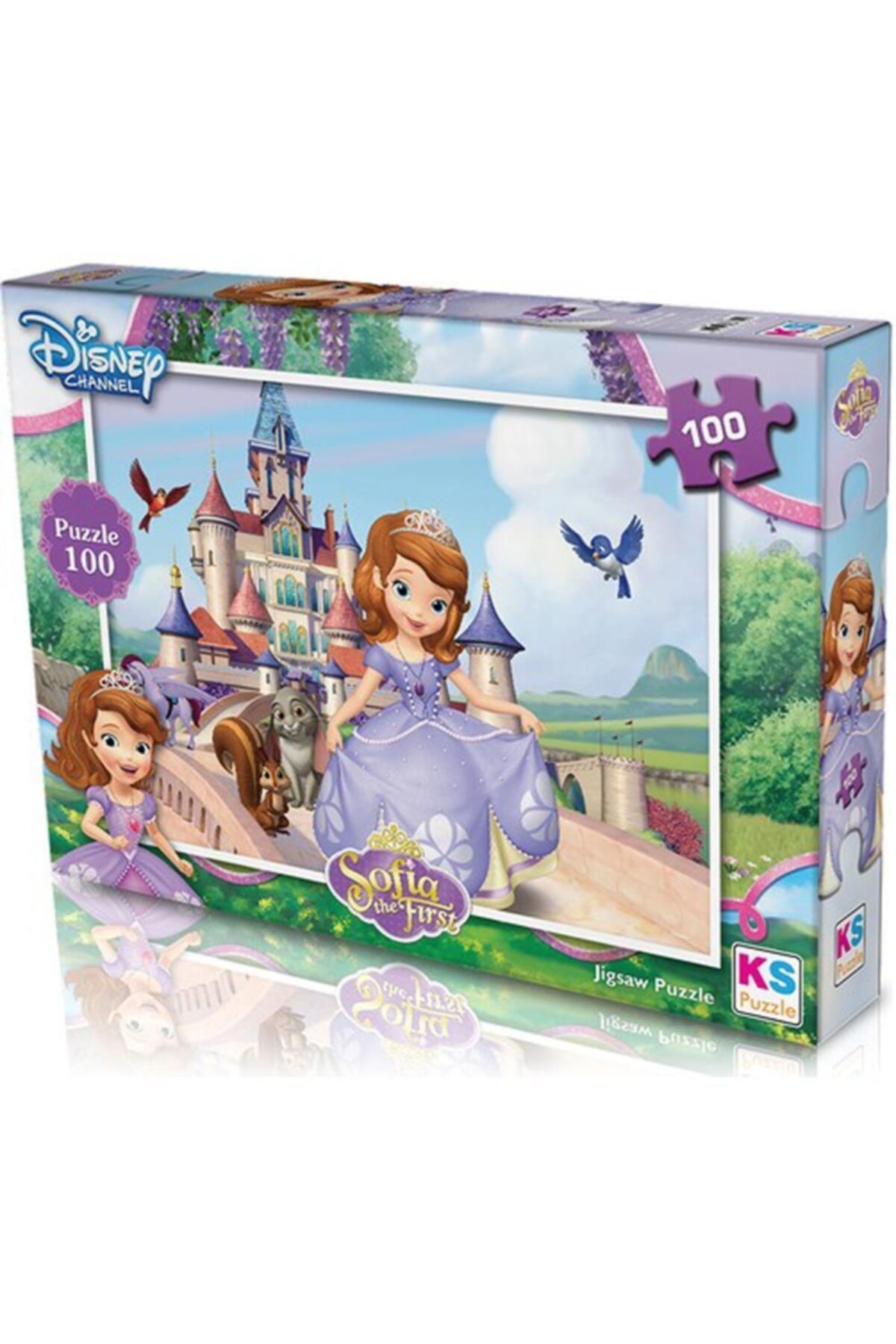 Ks Games Disney Sofia (sofia The First) Lisanslı Kutulu Puzzle/yapboz 100'parça