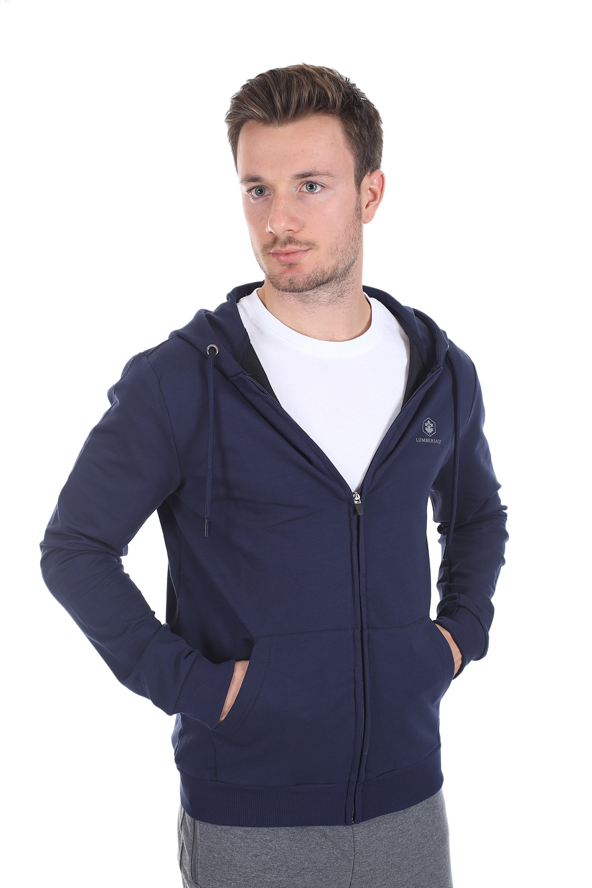 سویشرت مردانه راسته آستین بلند | لامبرجک Lumberjack 11W4200SN72 - تصویر 3
