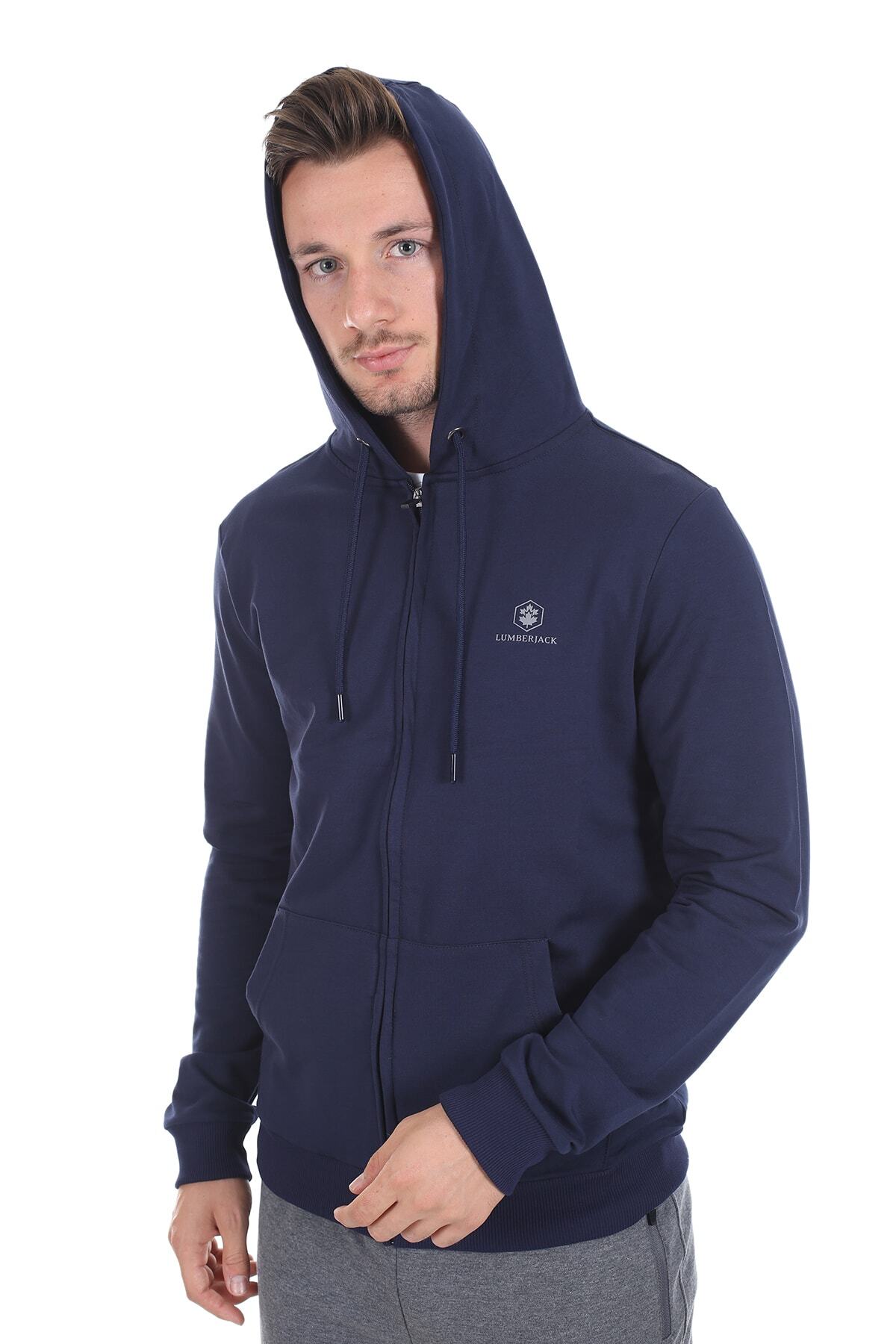 سویشرت مردانه راسته آستین بلند | لامبرجک Lumberjack 11W4200SN72 - تصویر 5