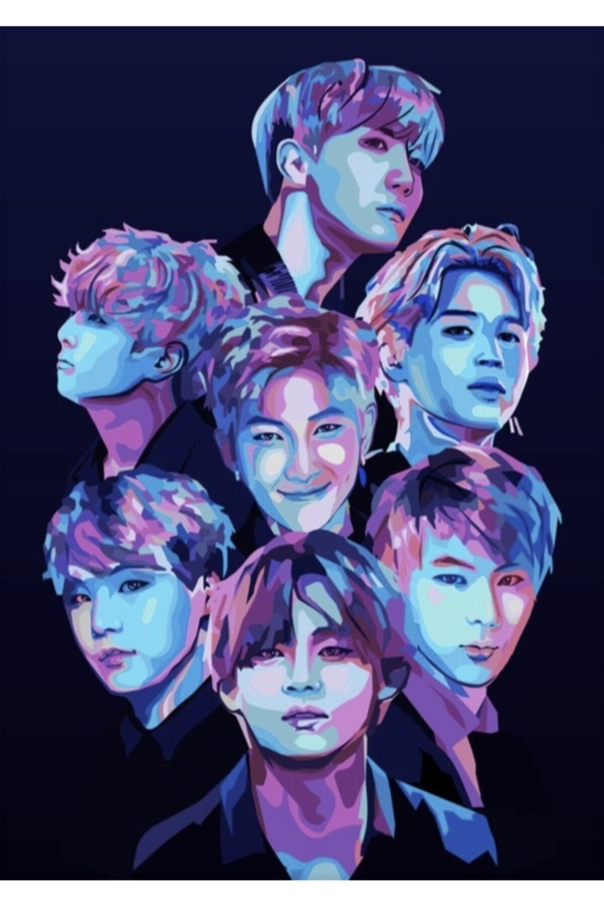 Картины По Номерам Bts Купить