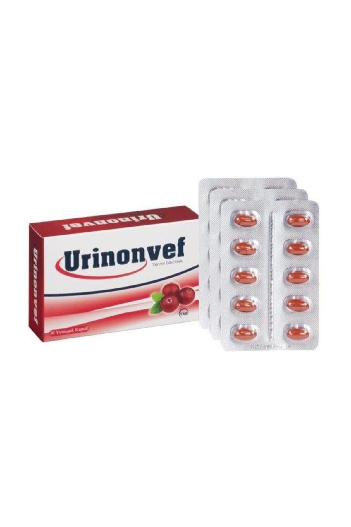Urinonvef Cranberry Takviye Edici Gida 30 Yumusak Kapsul Fiyati Yorumlari Trendyol