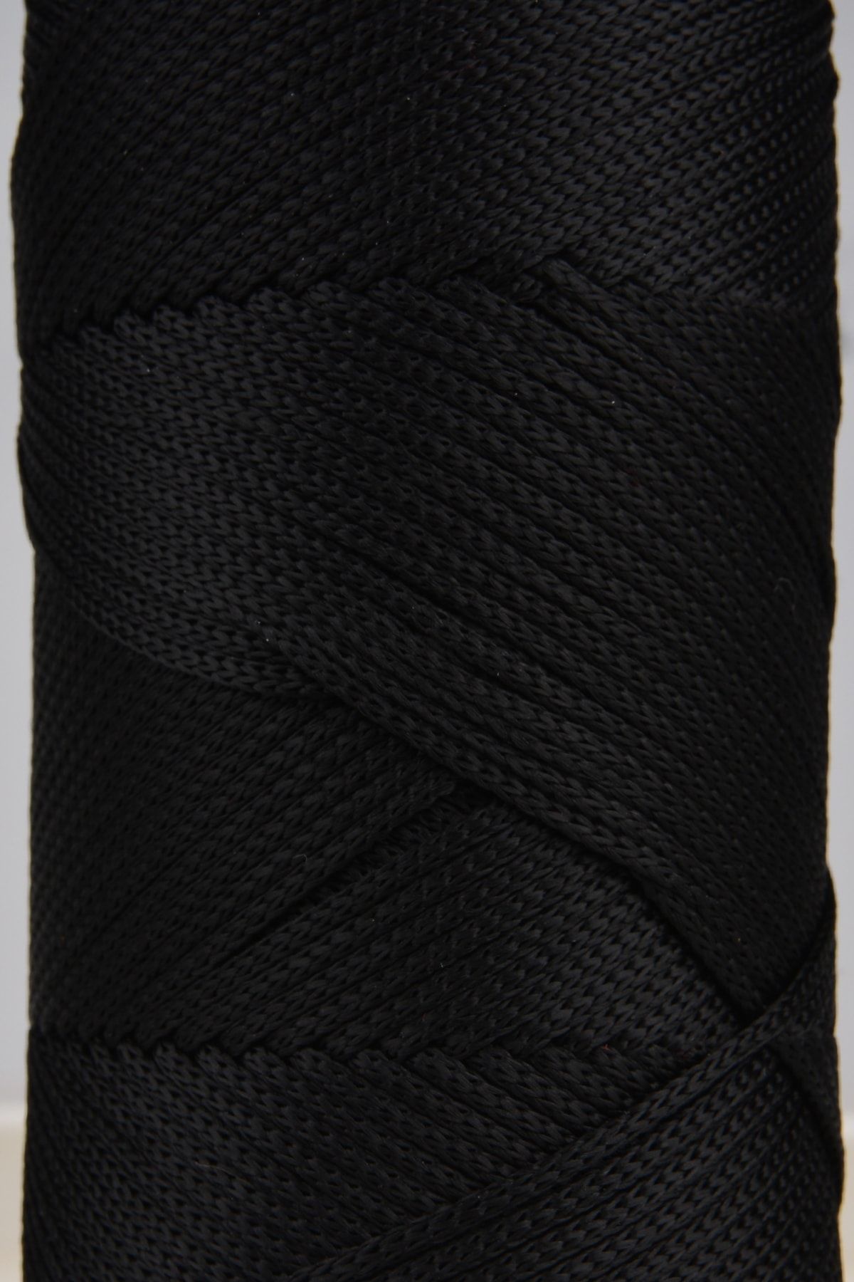 SENSY-Premium 400 gr Polyester Macrame Thread 2 Mm Set of 2 Black Macrame Thread Pad Bag Thread No:4 2