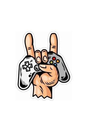 Rocker - Gamer - Gaming - Esports Sticker - Renkli 0000290311010