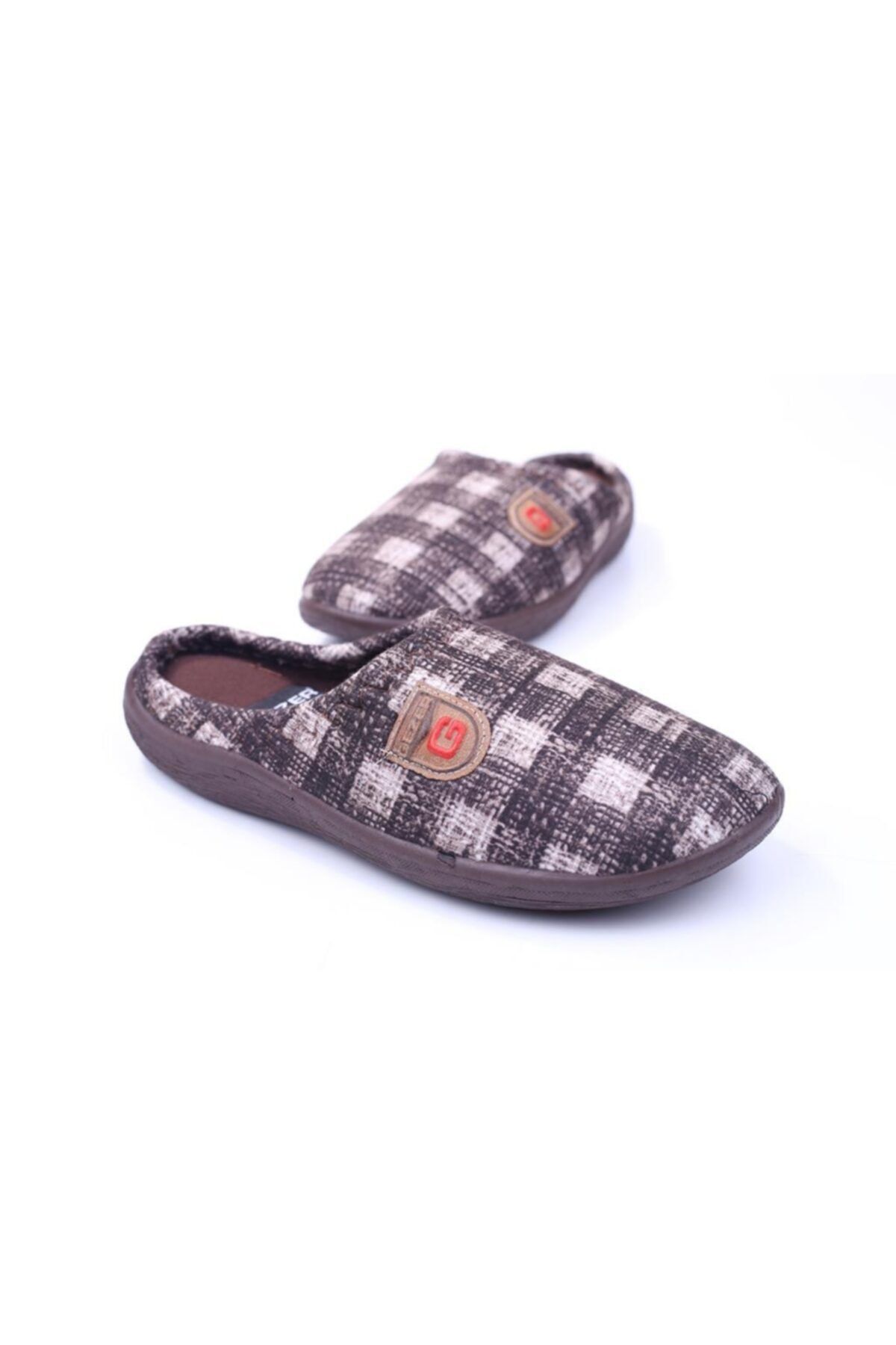 Tartan discount carpet slippers