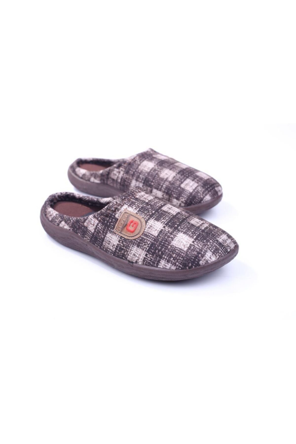 Tartan carpet slippers best sale