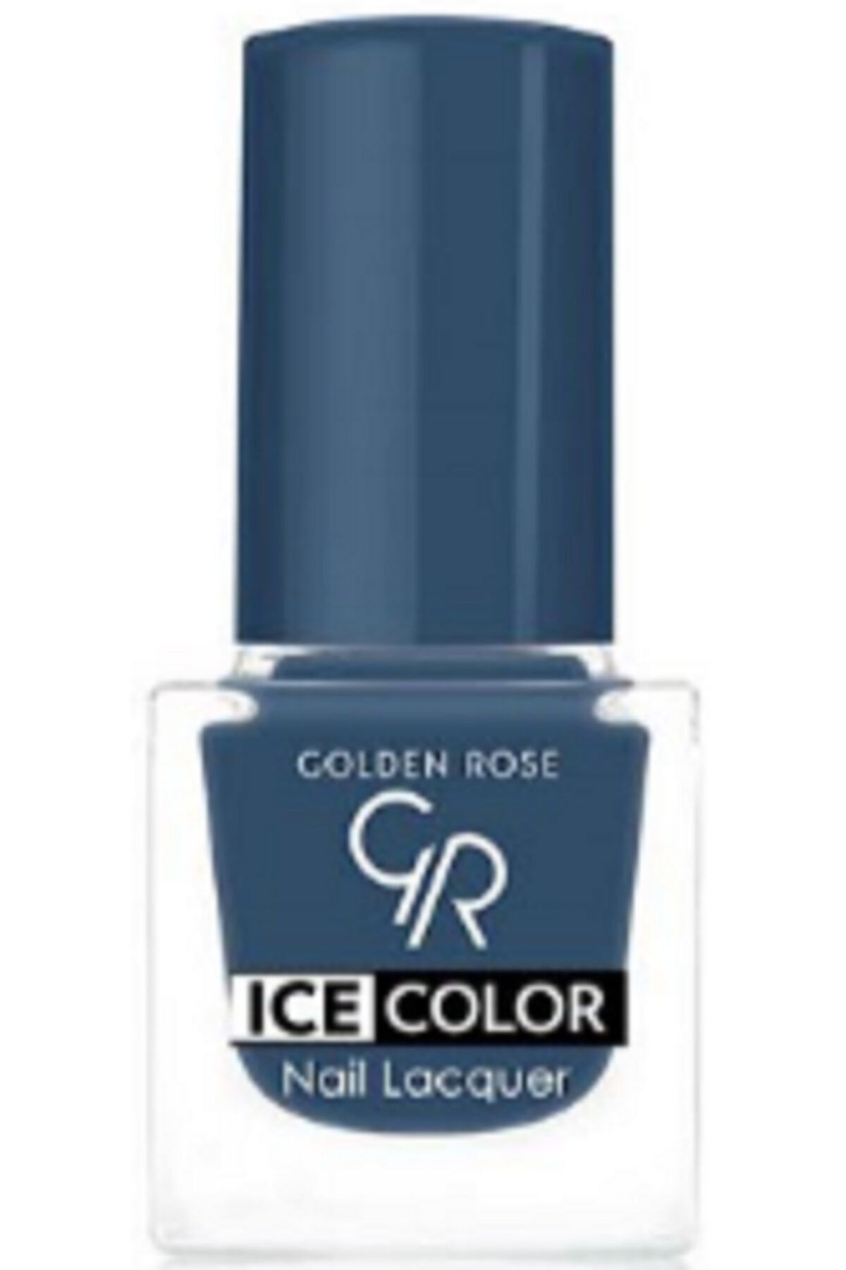 لاک ناخن یخی آیس چیک ICE شماره 182 رنگ آبی نفتی گلدن رز Golden Rose