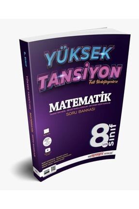 112 Matematik 8. Sınıf Lgs Matematik Yüksek Tansiyon Soru Bankası 112 Matematik Yayınları-9786058007840