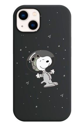 Iphone 13 Uyumlu Lansman Snoopy Desenli Telefon Kılıfı IP13LN-186