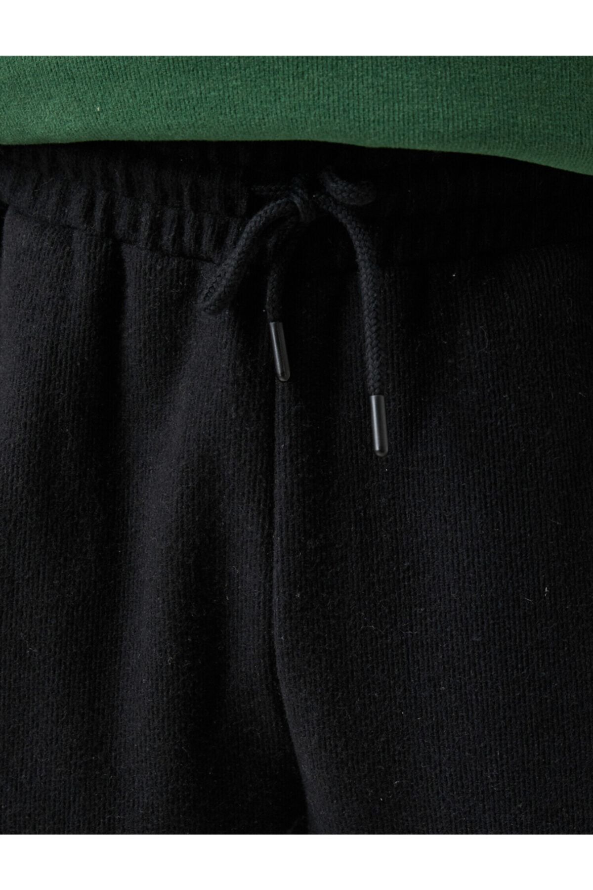 Sweatpants—Black Plain