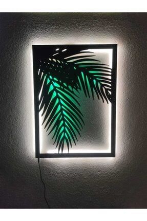 Palmiye Led Işıklı Dekoratif Aydınlatma Ve Tablo palmiye
