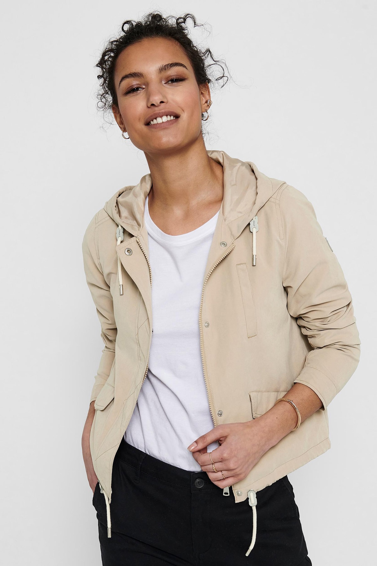 ONLY  Kapüşonlu Onlskylar Mont Bayan Mont 15218613