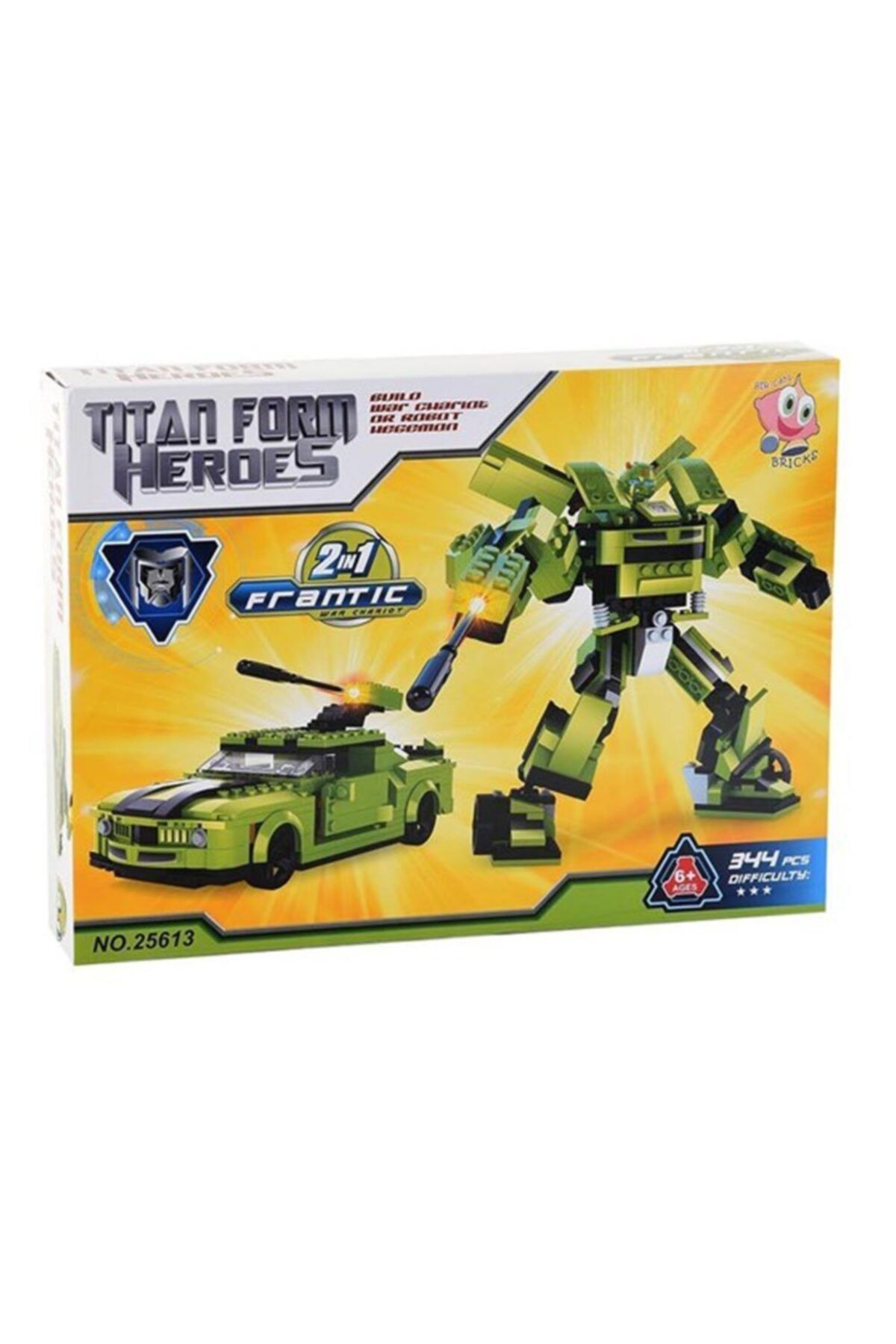 Bircan Ausini Titan Form Heroes Lego 344 Pieces