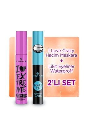 I Love Extreme Crazy Hacim Maskara & Likit Eyeliner Waterproff 6001840