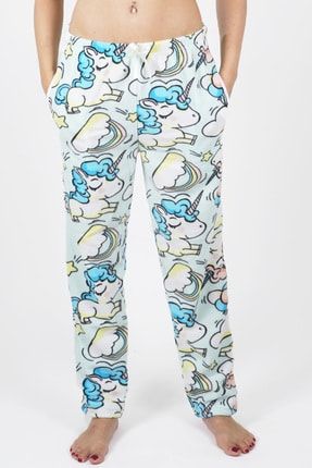 Polar Kadın Pijama Altı Kışlık Bayan Pijama Altı Cepli Pijama PjmPolar