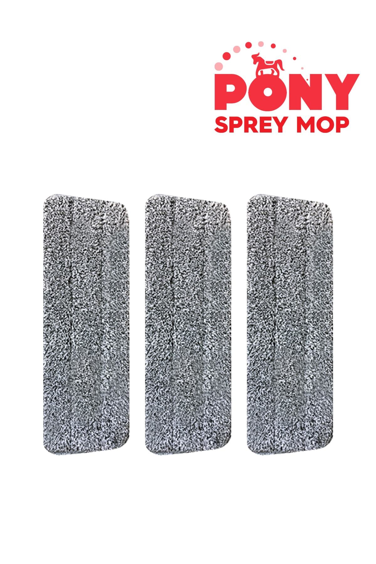 Pony Sprey Yedek Mop 3 Lü Paket ( Sprey Mop Için Uygundur )